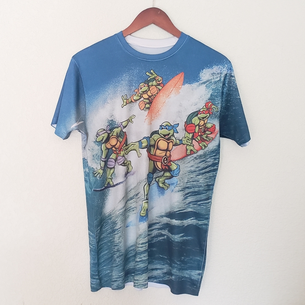 TMNT and Shredder Graphic Top